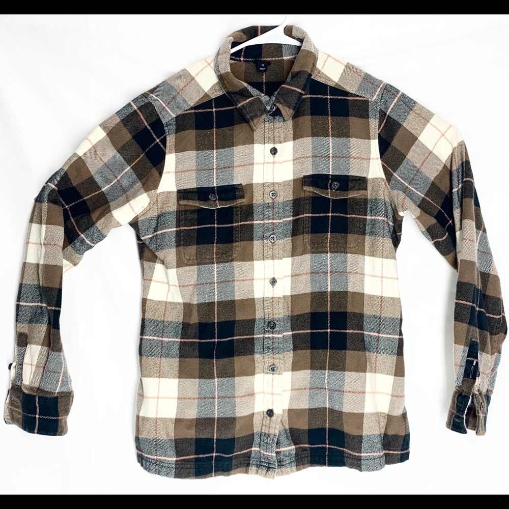 PATAGONIA Women's Cotton Flannel Button Down Shirt